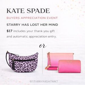 👜🔥 KATE SPADE NEW YORK Buyers Appreciation Bag Game – 2 WINNERS! 🎉🎉